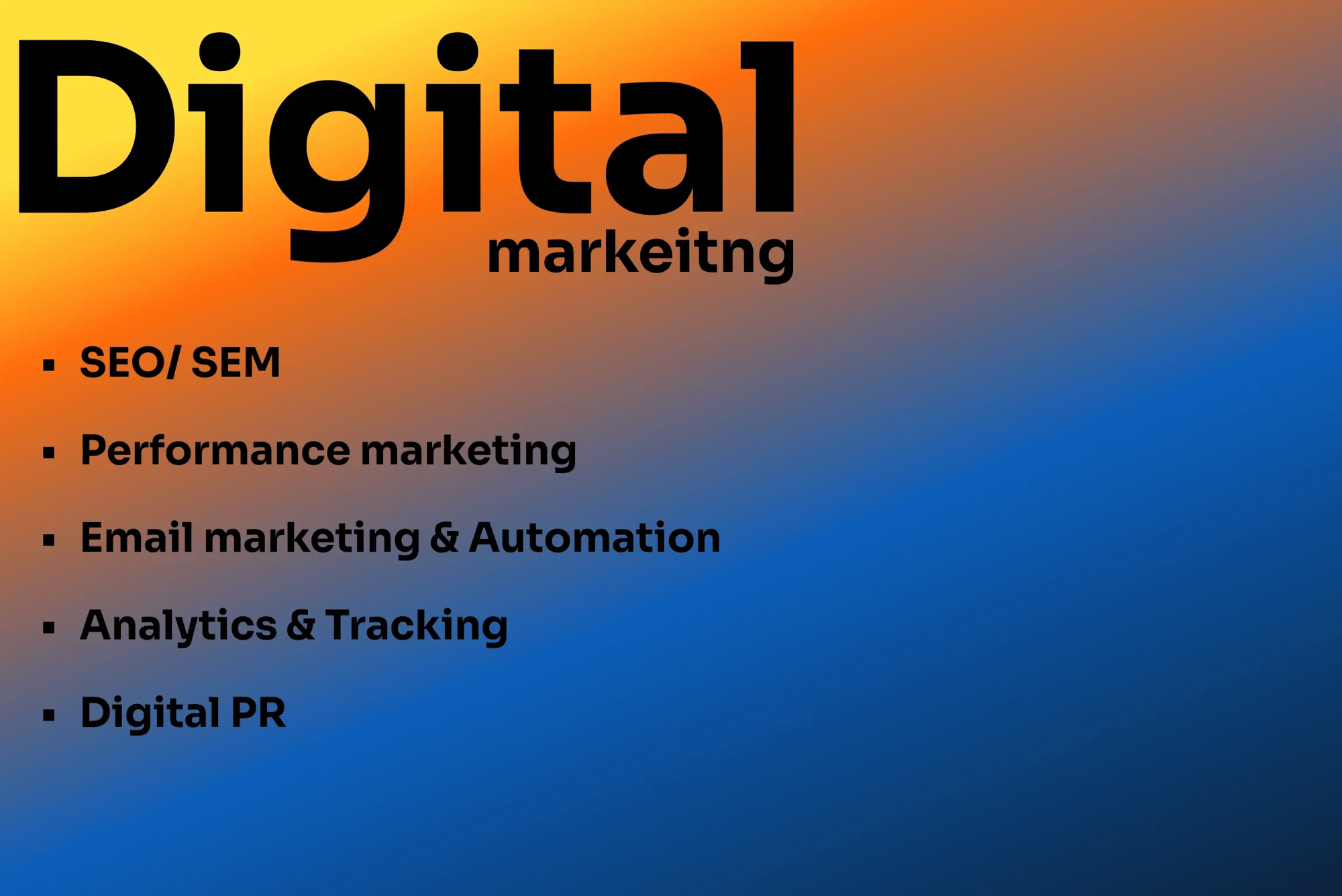 Digital Marketing